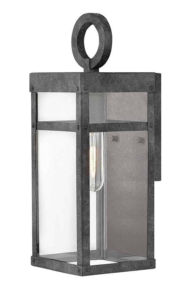 Hinkley Porter Small Wall Mount Outdoor Lantern - Lisa